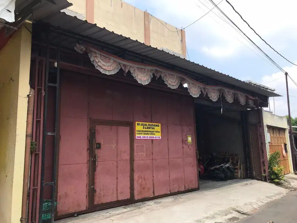JUAL CEPAT GUDANG RUKO 2 LANTAI DEKAT SOLO