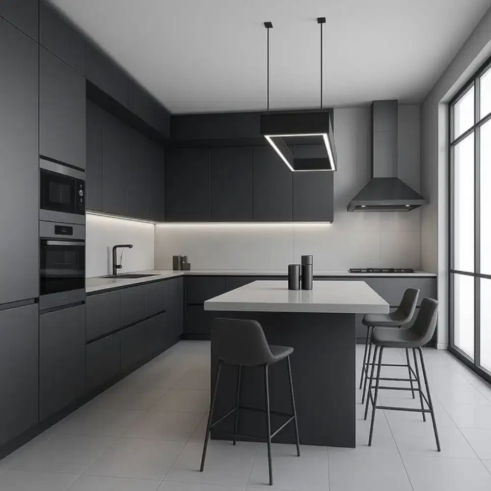 KITCHEN SET MINIMALIS WARDROBE BEDROOM SET BEDROP TV