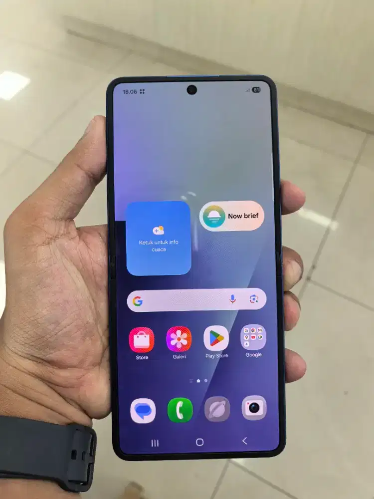 Samsung z flip 7 12/512 GB sein BLUE fulset