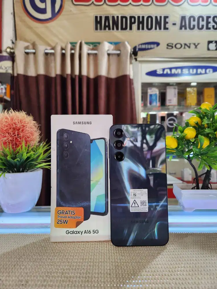 Samsung A16 5G Ram 8+8Gb/ 256Gb Fullset Like New Ori 100% Bergaransi