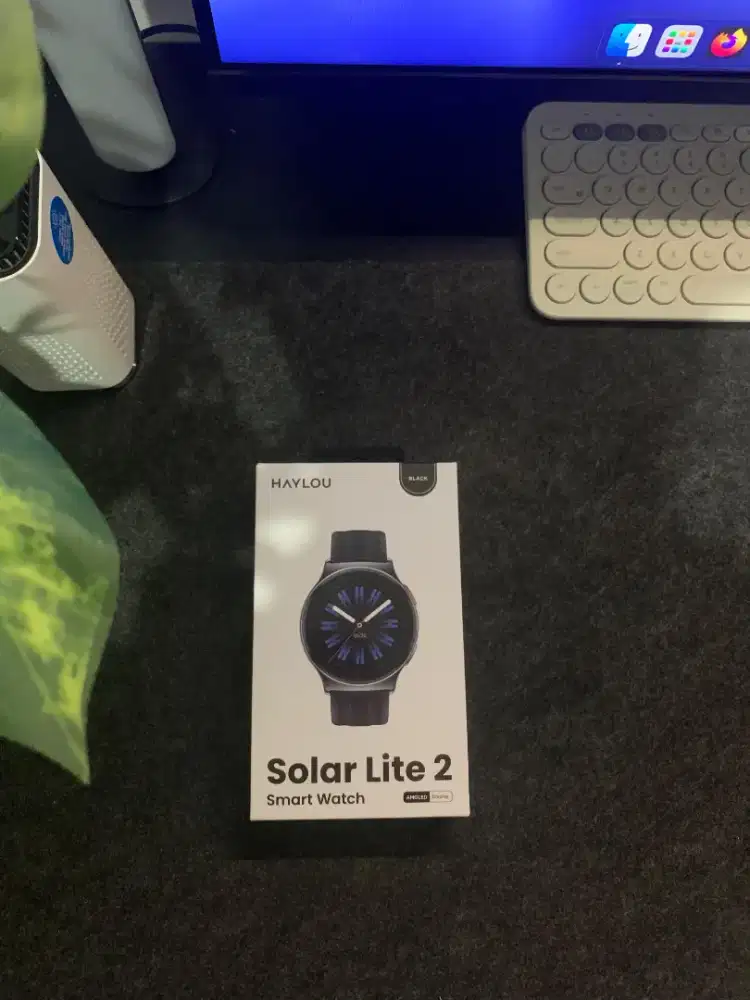 Haylou Solar Lite 2 AMOLED Smartwatch GPS Baru BNOB