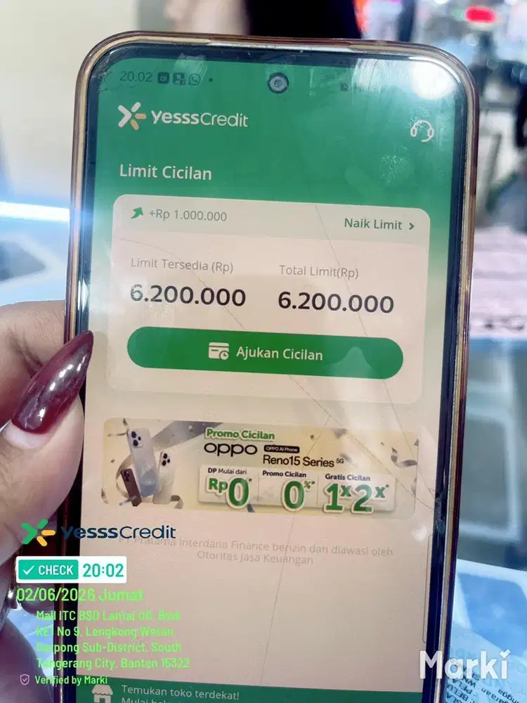 Cicilan pake yessscredit aja murah meriah