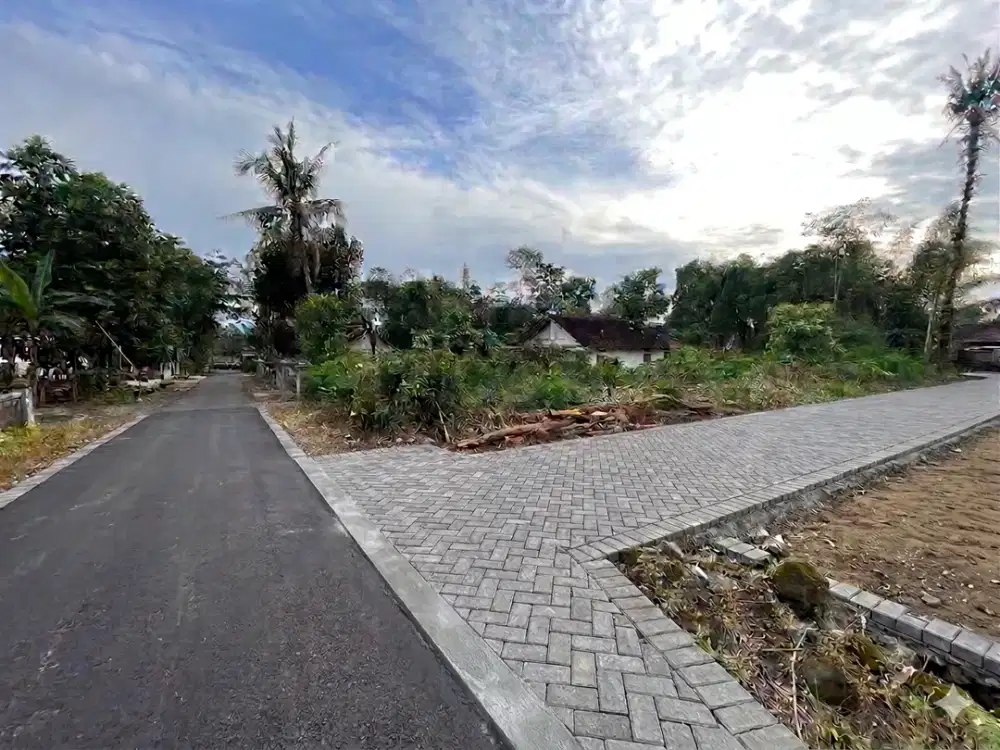 Tanah SHM Kalasan Utara Jalan Raya Jogja Solo