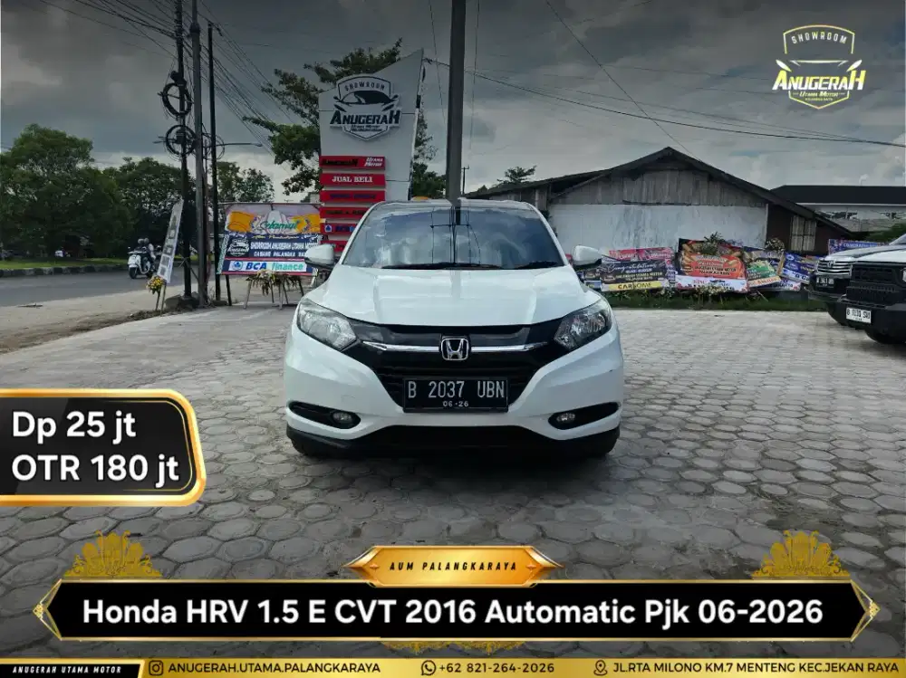 Dp 25jt Honda HRV 1.5 E AT 2016