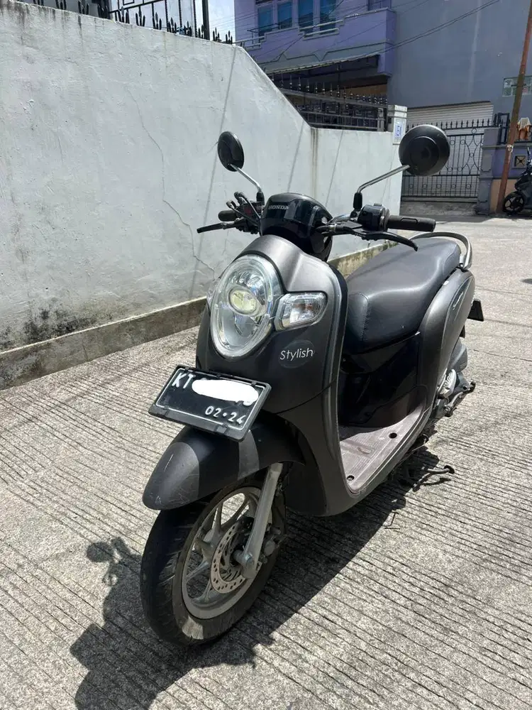 HONDA SCOOPY STYLISH 2019 (WARNA HITAM)