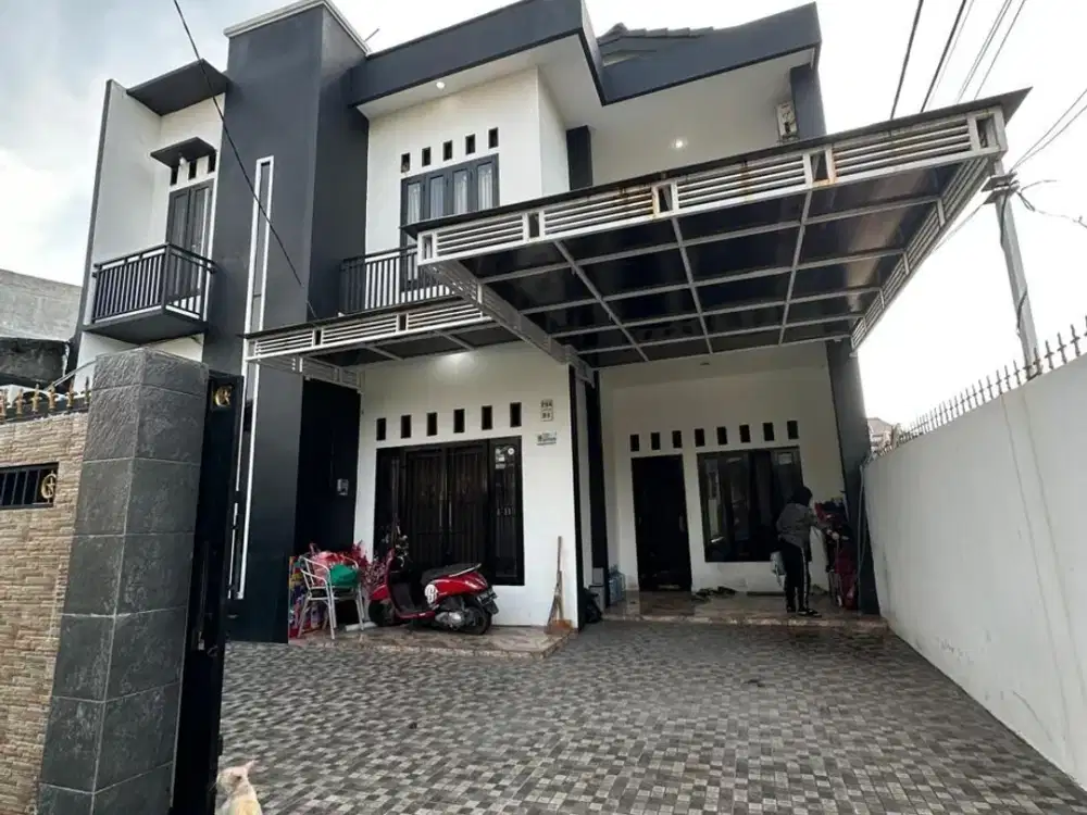 Dijual Rumah Modern 2 Lantai di Pondok Ungu, Babelan – Luas, Elegan, Harga Menarik!