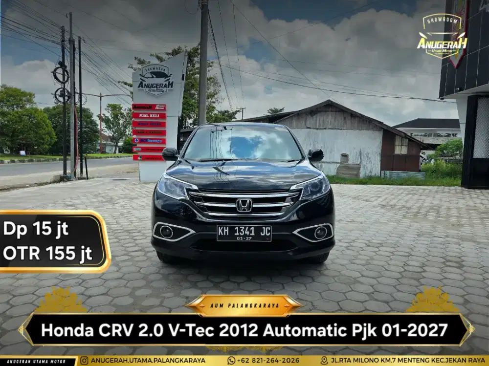 Dp 15jt Honda CRV 2.0 V-Tec AT 2012 Pjk 01-2027