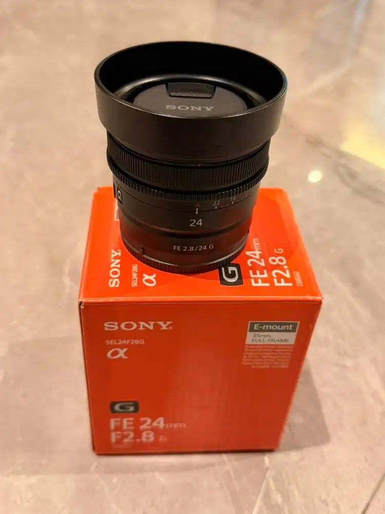 Lensa sony FE 24mm F2.8 G series
