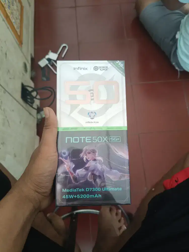 new infinix note 50x 8/256 garansi resmi