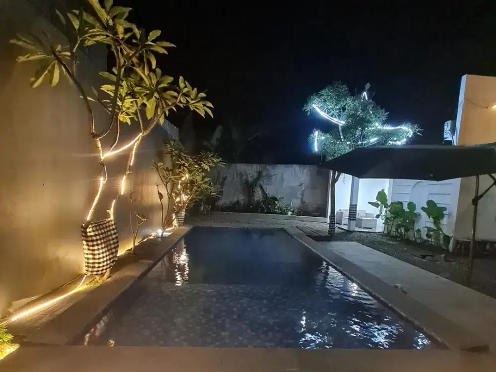 DIJUAL VILLA MEWAH DENGAN KOLAM RENANG DI CIMAUNG PANGALENGAN