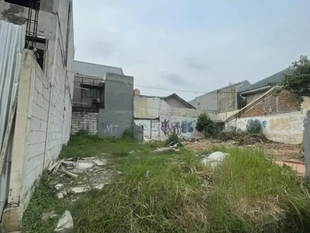 Dijual Kavling Strategis 5 Menit ke Stasiun Sudimara di Sektor 9 Bintaro Lr-16945