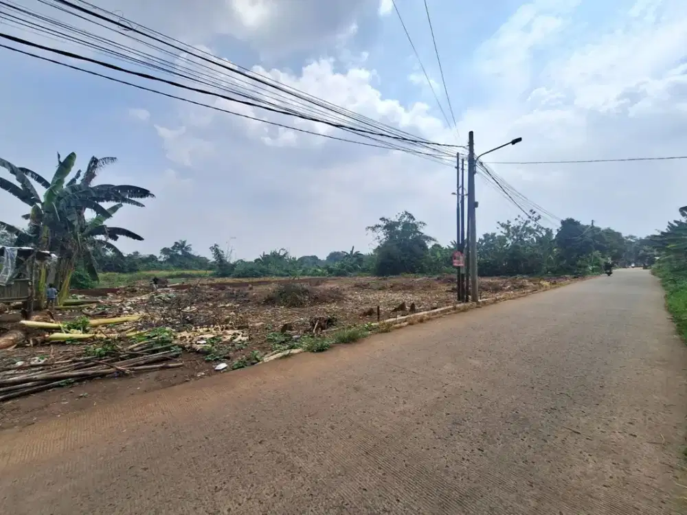 Cocok Hunian atau Invest, Kavling SHM Lokasi Strategis Cisauk