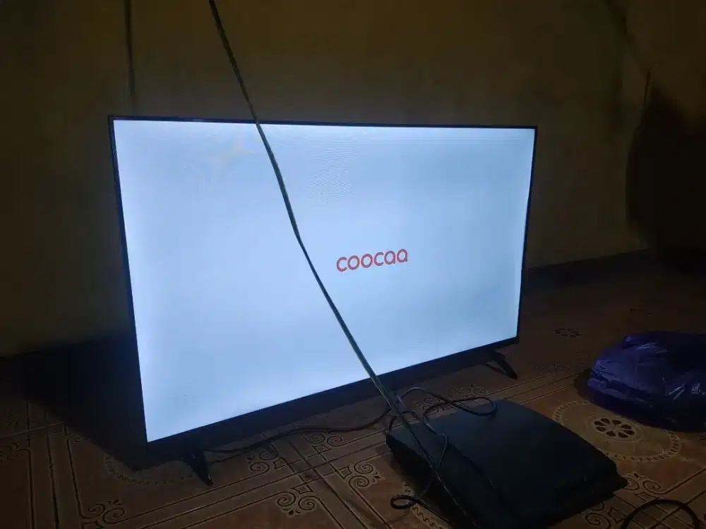 Jual tv 43 inchi coocaa + PS3 ( dijual cepat)