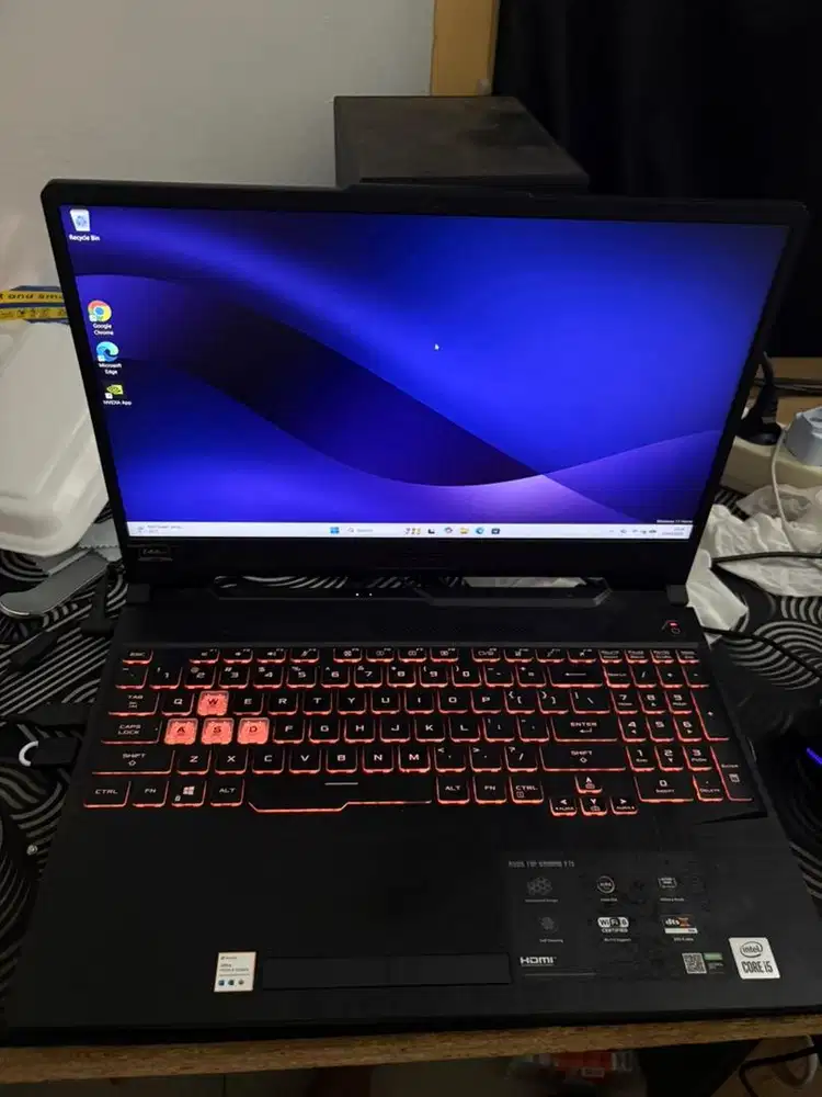Jual Asua Tuf F15 core i5 gtx 1650