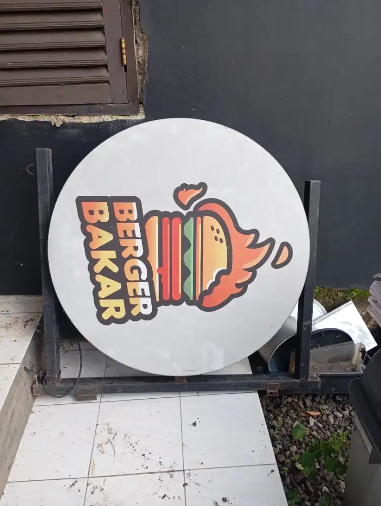 Neon Box D:60cm Bahan Tebal