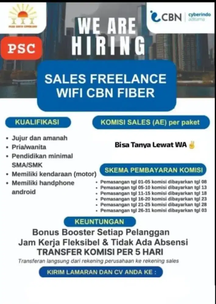 SALES PRELLANCE WIFI CBN