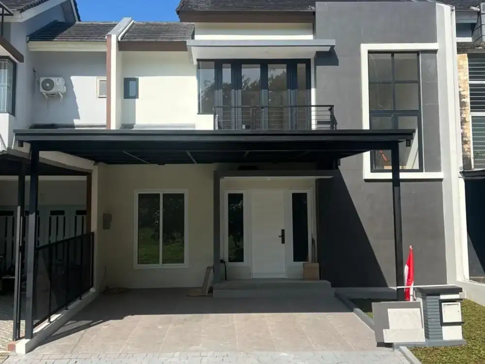 DIJUAL RUMAH DELATINOS CLUSTER Caribbean BSD FULL RENOVASI HARGA 3,5 M NEGO