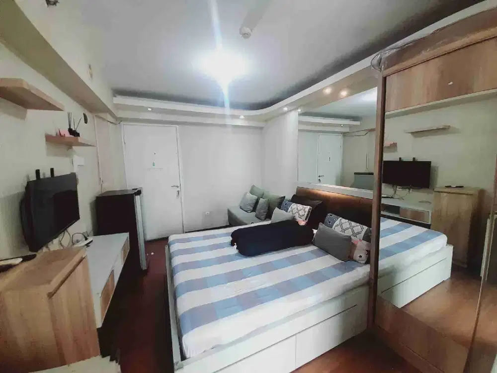 Disewakan Apartement studio full furnish di atas mall Bassura city