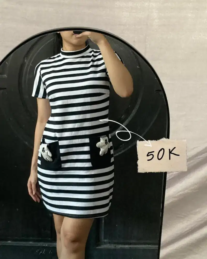 YVPreloved Collared Mini Dress