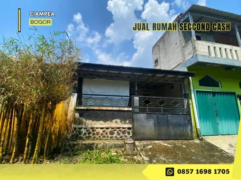 Jual CASH Rumah MURAH 149JT di Ciampea Bogor dkt Kampus IPB