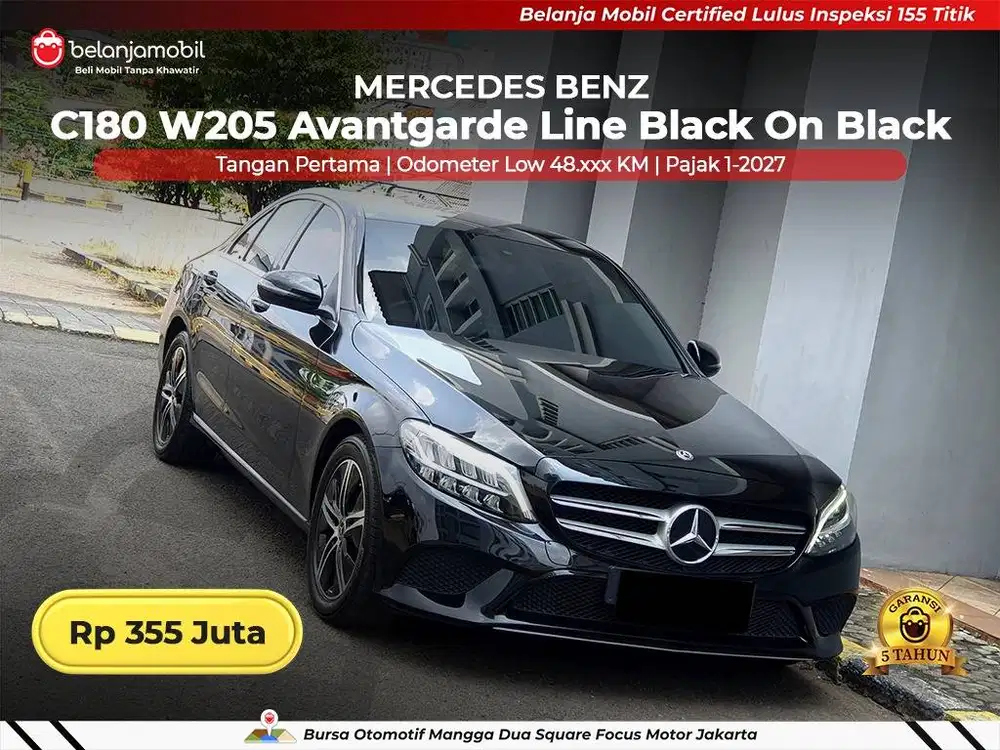 [ LOW KM ] Mercedes Benz Mercy C180 C 180 W205 Avantgarde 2019 2020