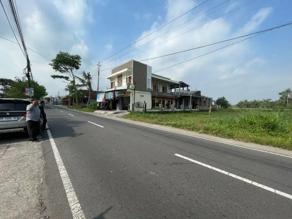 Tanah SHM Mangku Jalan Pandowoharjo View Merapi