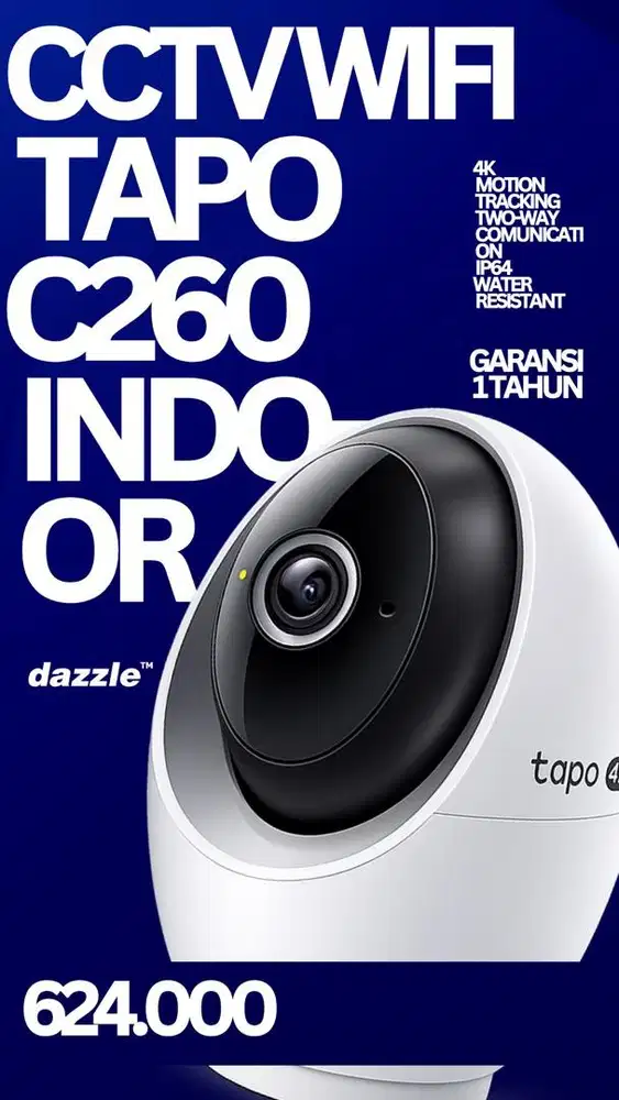 CCTV TAPO C260 4K GARANSI 1 TAHUN