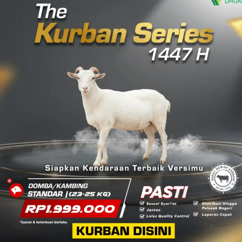 Qurban Kurban kambing standar - Dompet Dhuafa.