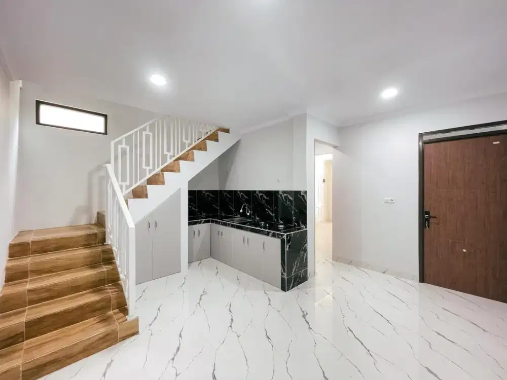 rumah 2 lantai, siap huni di Pondok Ungu Permai Bekasi