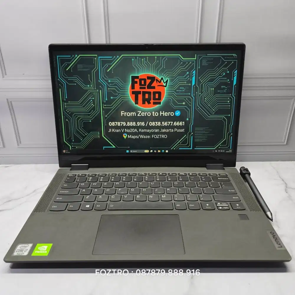 DESIGNER ON BUDGET! Laptop Lenovo Flex 5 i7 GEN10 16/1TB Nvidia MX330