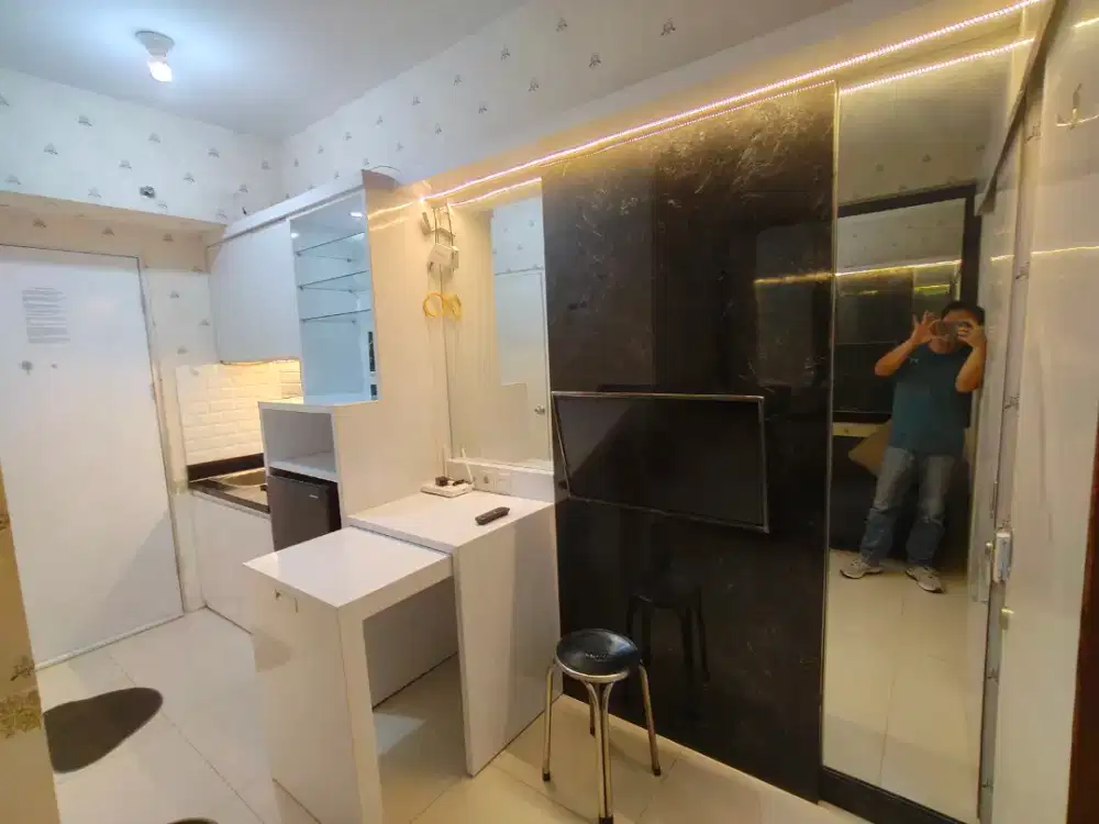 Dijual Apartment Gunawangsa tidar full furnish Tipe 1 BR+ bagus+langka