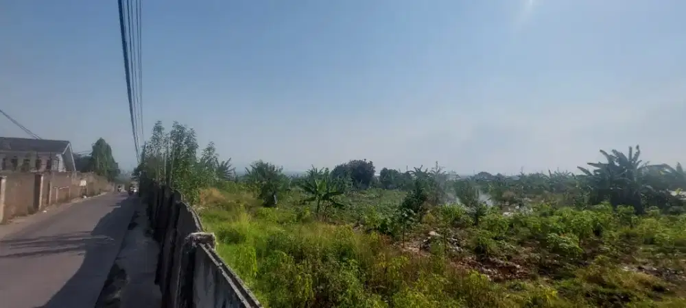 VIRAL!!!  TANAH PINGGIR JALAN RAYA PALING MURAH  SEBANDUNG RAYA