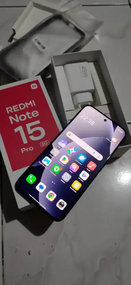 Redmi note 15 pro lengkap mulus terawat mesin dijamin segel