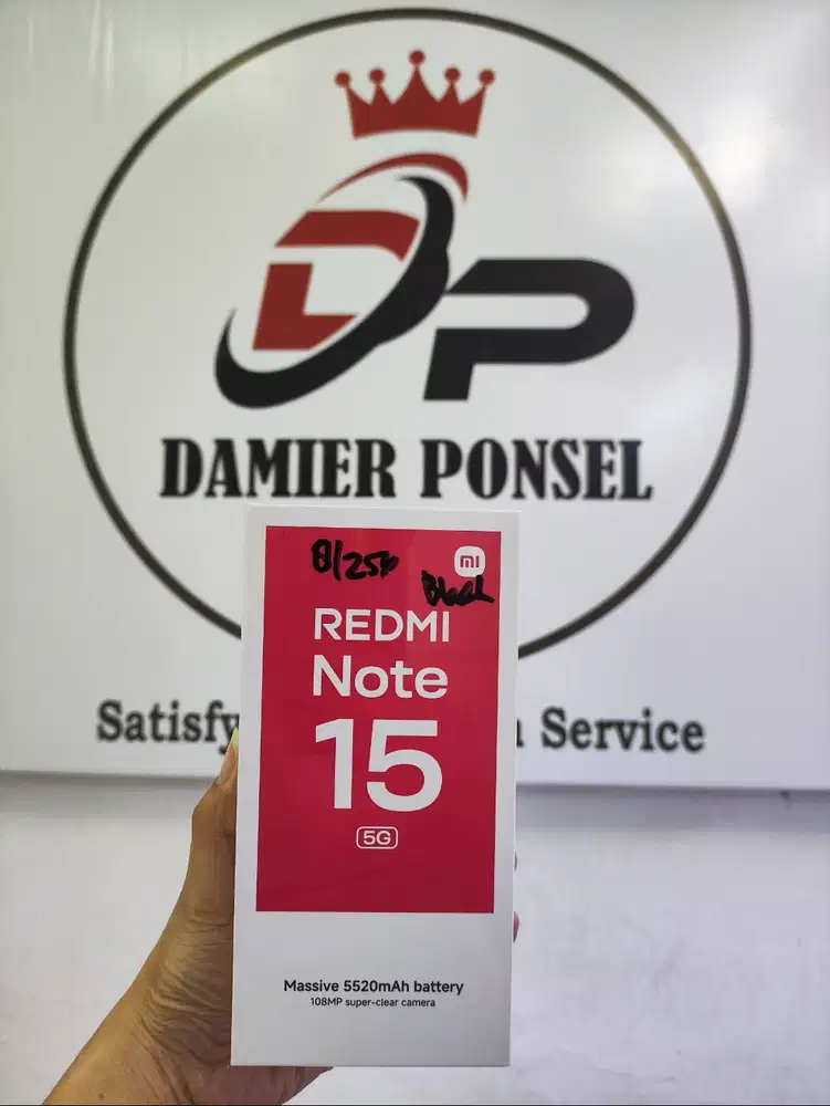 XIAOMI NOTE 15 5G (12/512) NEW GARANSI RESMI NASIONAL