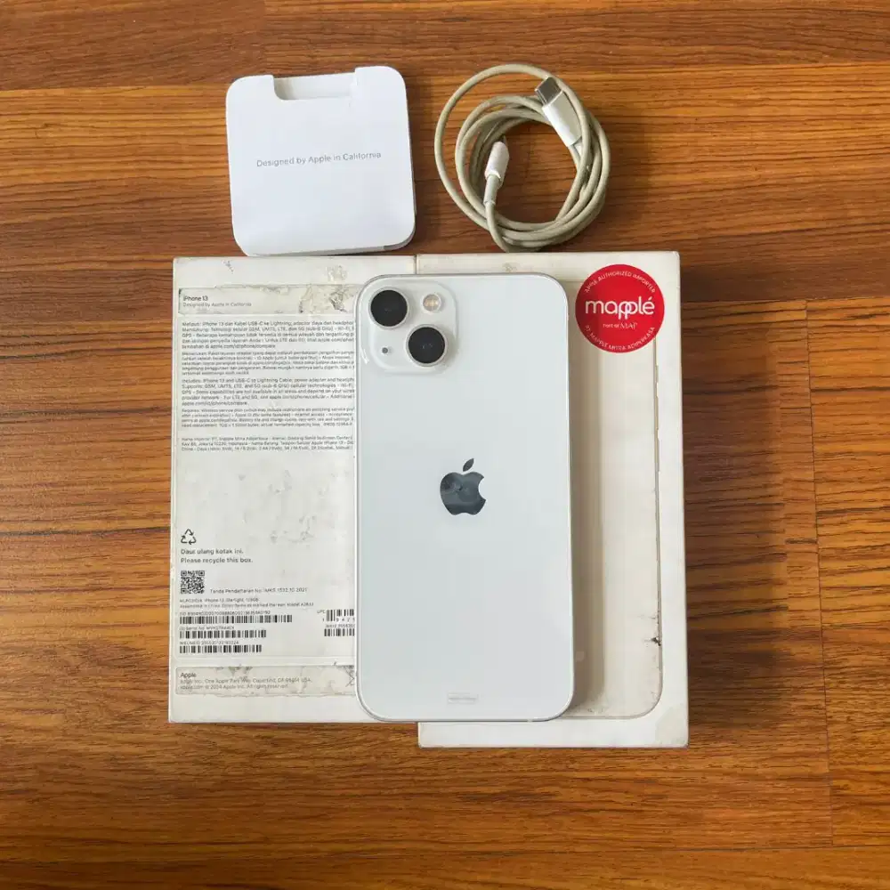 iPhone 13 128GB iBox BH 99% Garansi Resmi Des 2026 Fullset Mulus