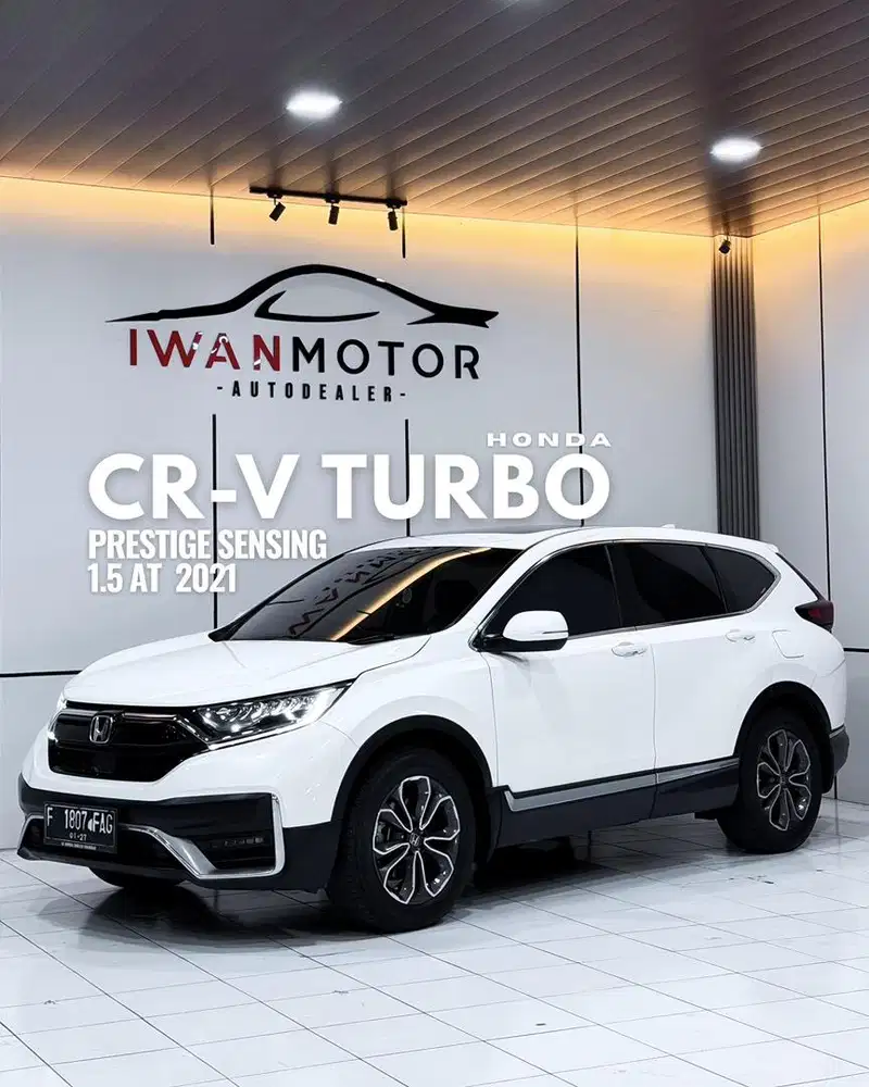 Tangan Pertama!Honda CRV 1.5 Turbo Prestige Sensing AT Tahun 2021/2022
