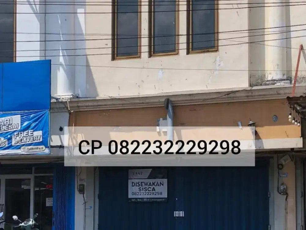 DISEWAKAN RUKO STRATEGIS SEMPUSARI JEMBER (dekat transmart)