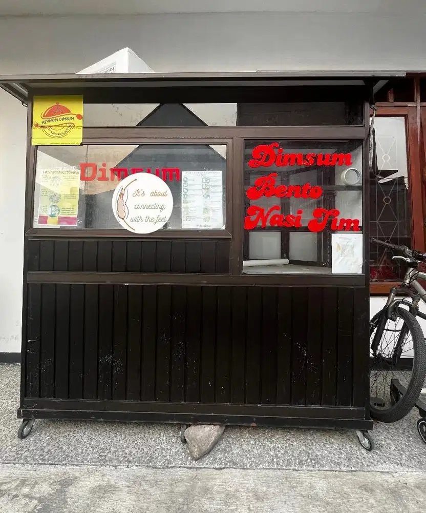 Gerobak Dimsum / Gerobak Jualan Minimalis – Siap Pakai