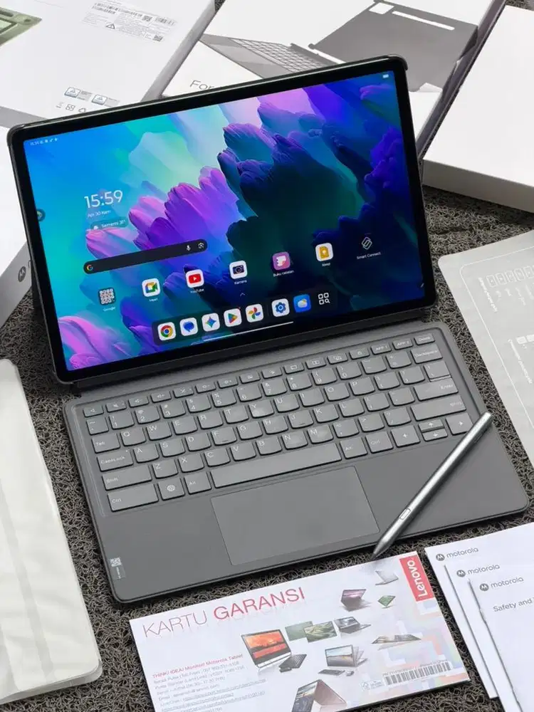 Motorola Moto Pad 60 Pro 256gb Keyboard Pen Fullset Original