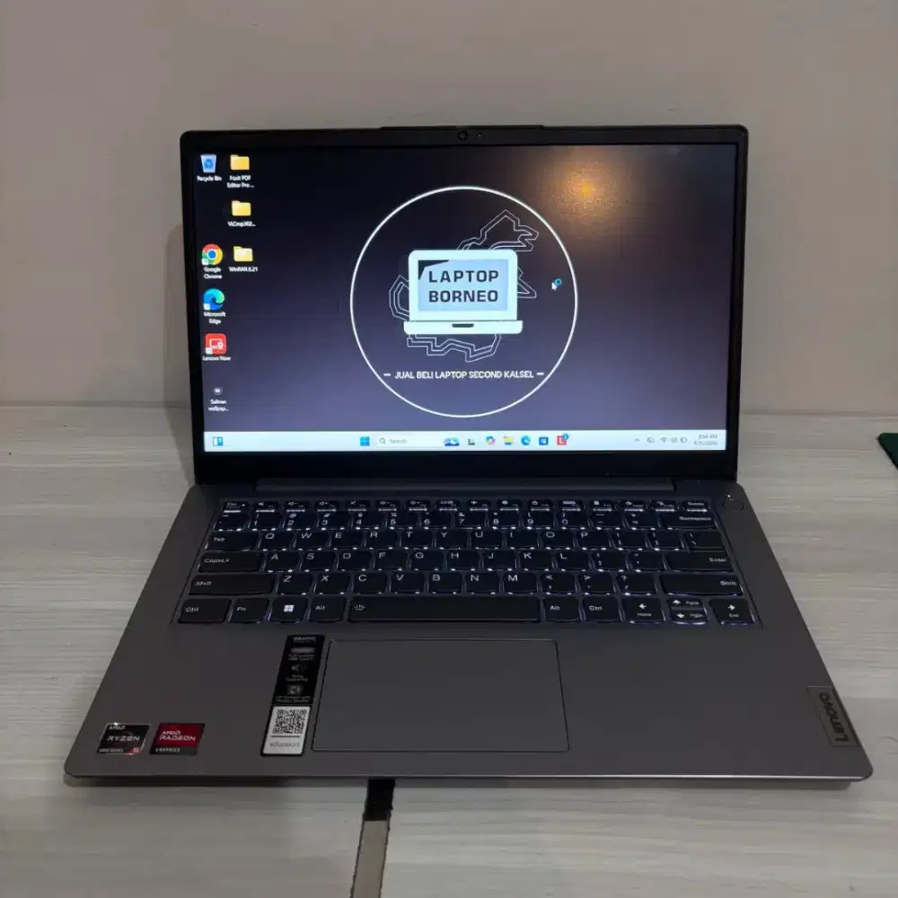 LENOVO IDP SLIM 3 R5 5625U 8/512GB KEYBOARD BACKLITE TINGGAL. PAKAI