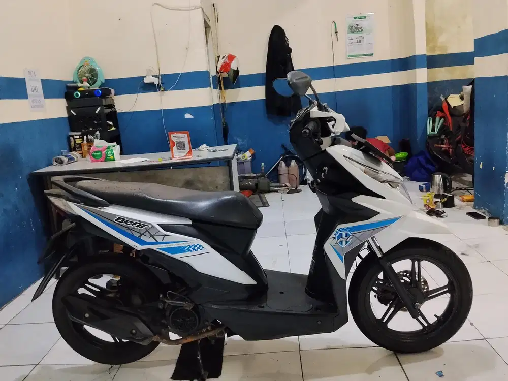 Dijual honda beat eco 2017 pajak hidup siap pakai