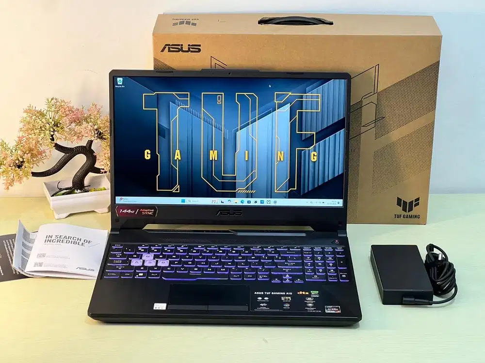 Asus TUF A15 FA506NF Ryzen 7-7435HS RAM 8 SSD 512 RTX 2050 Like New