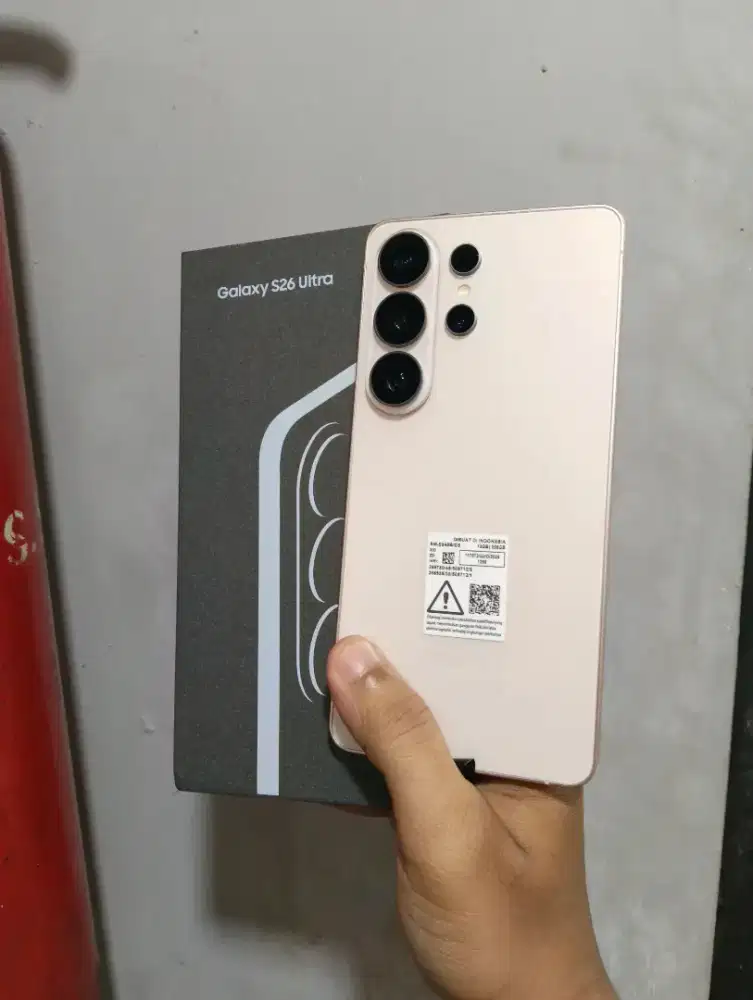 Jual Samsung S26 Ultra 12/256Gb Pink Gold Likenew Garansi Panjang