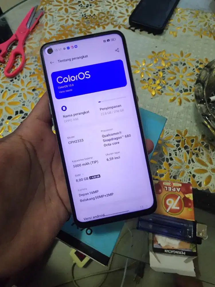 Oppo a96 8/256f ullset