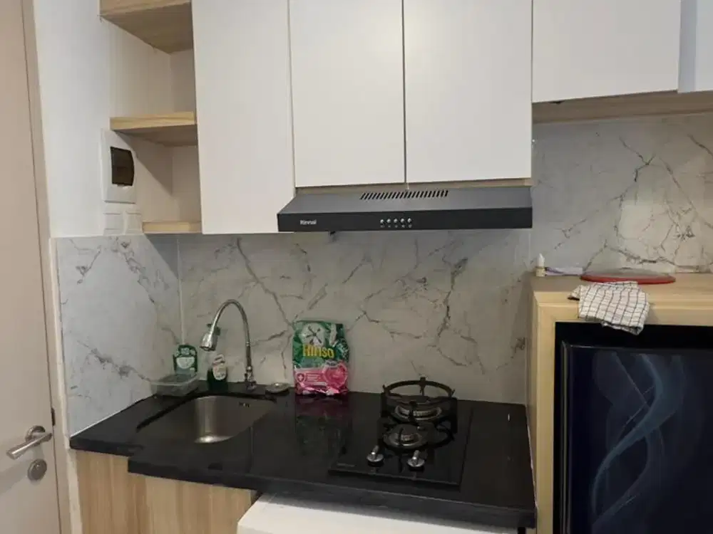 STUDIO 21M2 FULL FURNSIHED LENGKAP