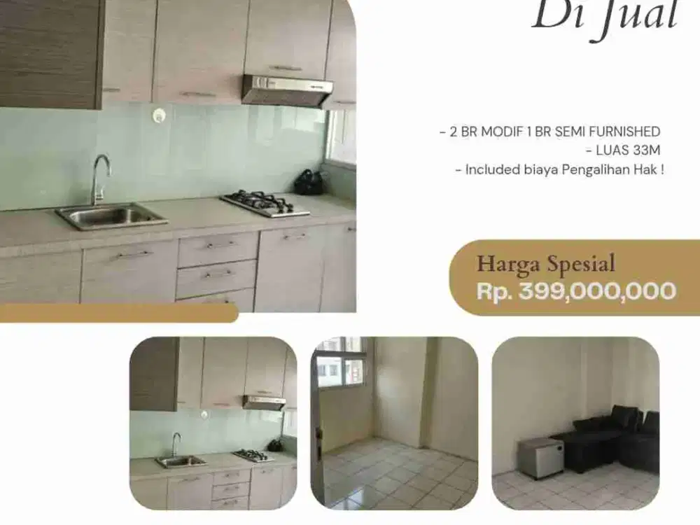 Menteng Square dijual termurah luas 30 included biaya Ph