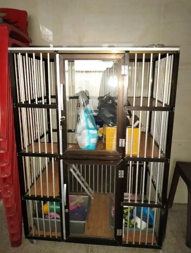 Jual kandang kucing 2 lantai second