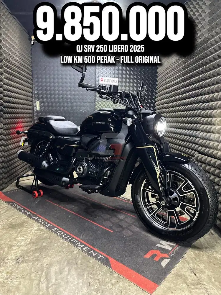 QJ MOTOR SRV 250 LIBERO 2025 LOW KM 5XX PERAK RASA BRAND NEW BRO