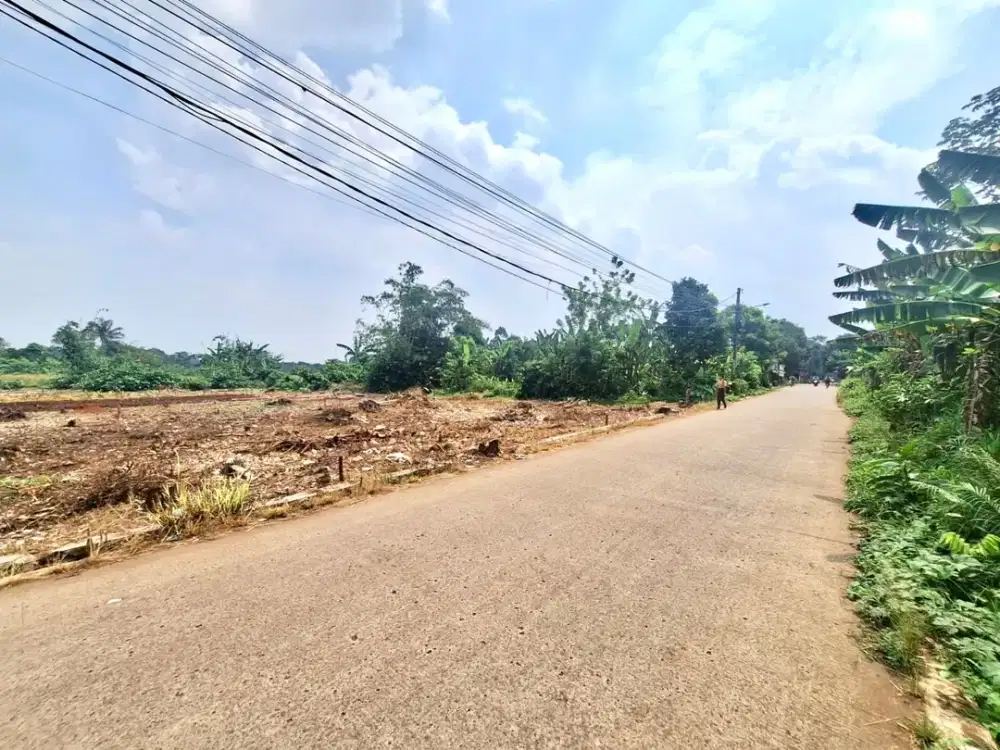 Hanya 11 Menit Stasiun Jatake BSD Terbaru, Tanah Cisauk Lokasi Pinggir Jalan