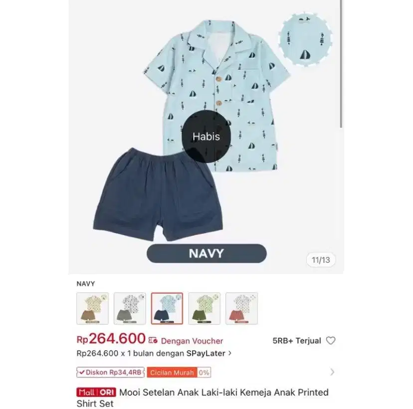 Baju Anak Laki-Laki 2-5th